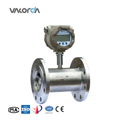 Máy đo lưu lượng tuabin hiệu suất cao cho chất lỏng / nitơ / xi-rô / nước