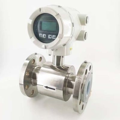 chất lượng  2Inch Hot Water DN2400 Mag Flow Meter Electromagnetic Flow Meter Display Convertor nhà máy sản xuất