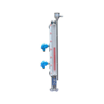 Dụng cụ đo nhiên liệu Đồng hồ đo mức dầu nước từ tính 4-20mA điện tử