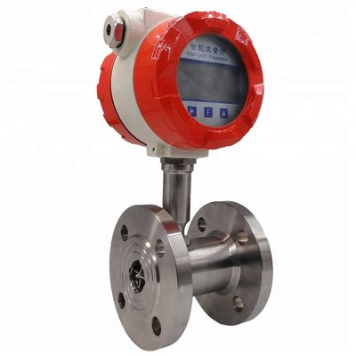 Đồng hồ đo lưu lượng tuabin lỏng Mặt bích không khí được kết nối Đồng hồ đo lưu lượng tuabin Lpg