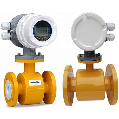 Đồng hồ đo lưu lượng nước muối đầu ra 4-20ma chi phí thấp Đồng hồ đo lưu lượng điện từ nước