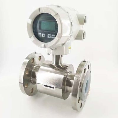 2Inch Máy đo lưu lượng nước nóng DN2400 Mag Bộ chuyển đổi hiển thị đồng hồ đo lưu lượng điện từ